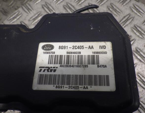 ABS-Regler 8G91-2C405-AA FORD S-MAX WA6 2.0 TDCi 103 kW 140 PS 05.2006-12.2014