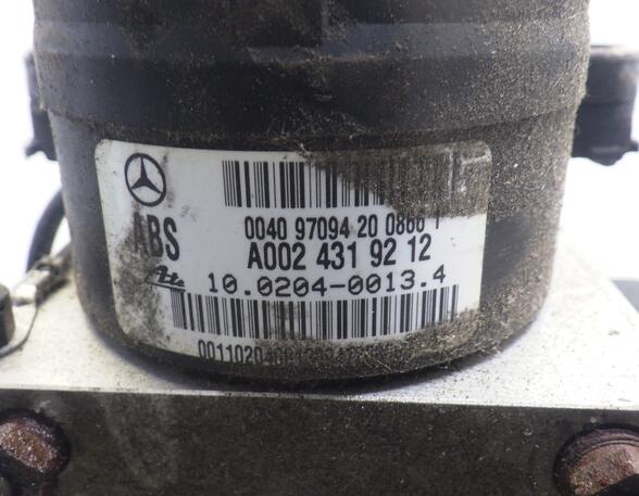 Abs Hydraulic Unit MERCEDES-BENZ C-KLASSE T-Model (S202)