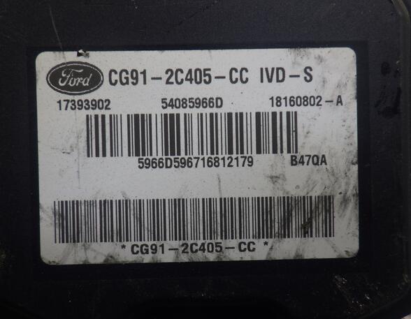 ABS-Regler CG91-2C405-CC FORD S-MAX WA6 DW10C 2.0 TDCi 103 kW 140 PS 05.2006-12.