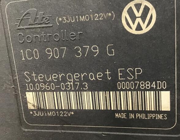 ABS Hydraulisch aggregaat VW Golf IV (1J1)