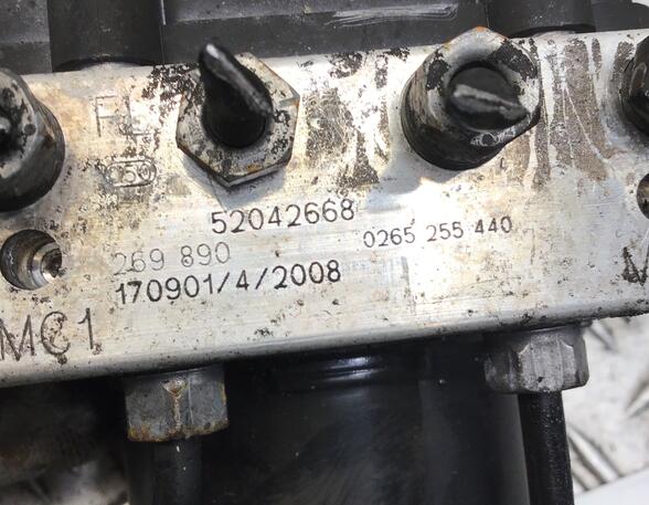 ABS Hydraulisch aggregaat FIAT 500 (312), FIAT 500 C (312)