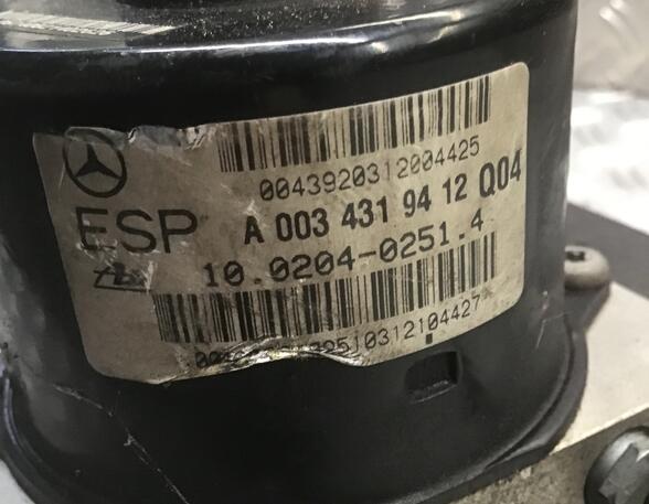 Abs Hydraulic Unit MERCEDES-BENZ C-CLASS Coupe (CL203)