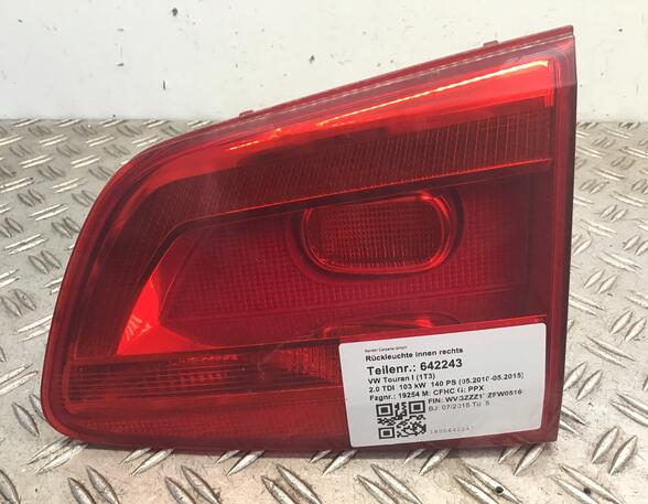 Combination Rearlight VW Touran (1T1, 1T2), VW Touran (1T3)