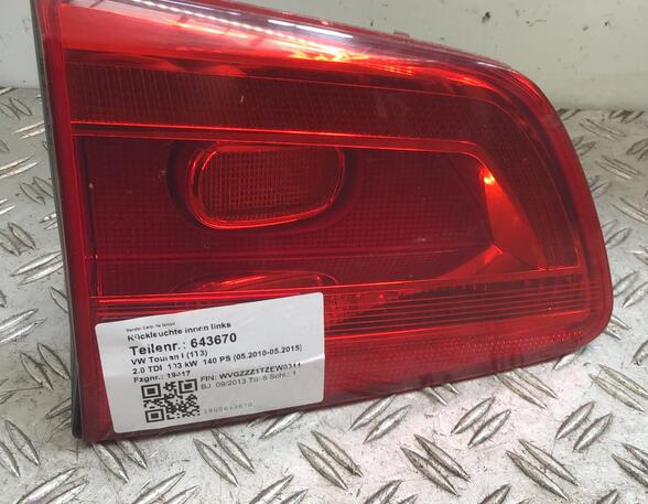 Combination Rearlight VW Touran (1T1, 1T2), VW Touran (1T3)