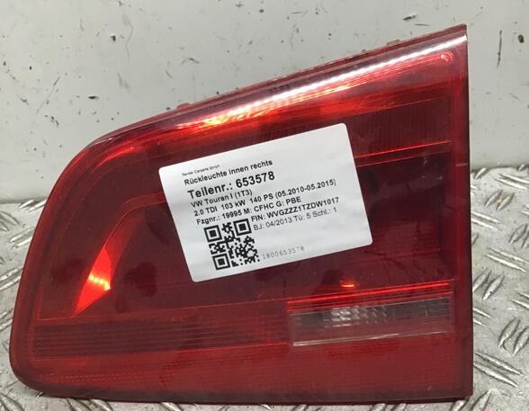 Achterlicht VW Touran (1T1, 1T2), VW Touran (1T3), VW Touran (5T1)