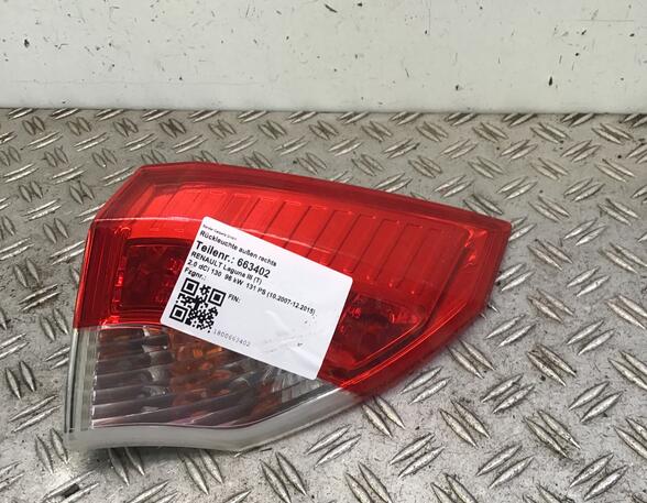 Combination Rearlight RENAULT LAGUNA III (BT0/1)