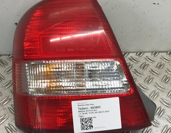 Combination Rearlight MAZDA 323 S VI (BJ), MAZDA 323 F VI (BJ)