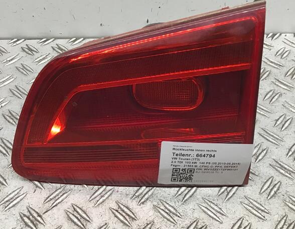 Achterlicht VW TOURAN (1T1, 1T2), VW TOURAN (1T3), VW TOURAN VAN (1T3), VW TOURAN (5T1)