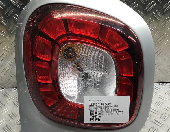 Combination Rearlight SMART FORTWO Coupe (451)