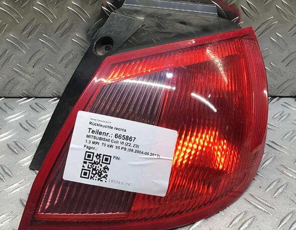 Combination Rearlight MITSUBISHI COLT VI (Z3_A, Z2_A), MITSUBISHI Colt VII (Z2_A)