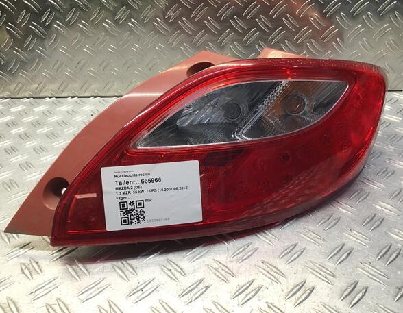 Combination Rearlight MAZDA 2 (DE_, DH_)