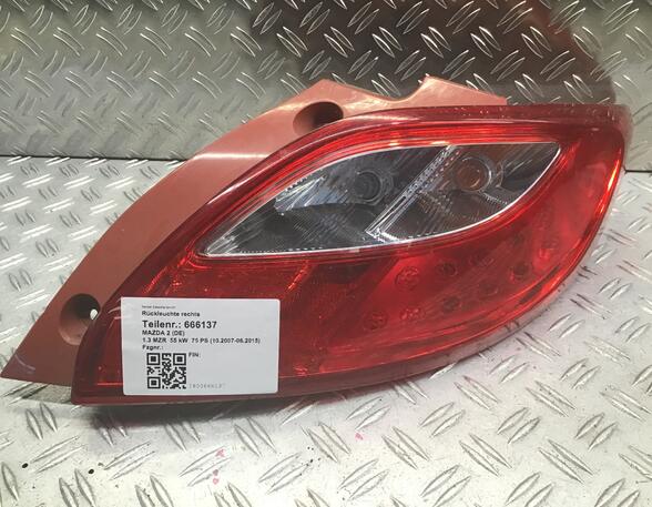 Combination Rearlight MAZDA 2 (DE_, DH_)