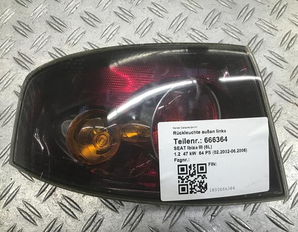 Combination Rearlight SEAT IBIZA III (6L1)