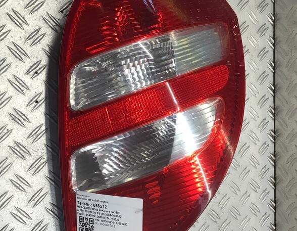 Combination Rearlight MERCEDES-BENZ A-CLASS (W169)