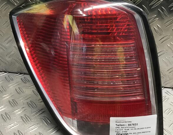 Combination Rearlight OPEL ASTRA H Estate (A04)