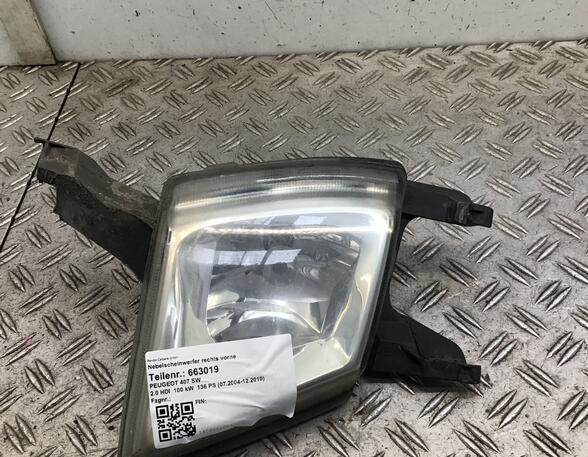 Mistlamp PEUGEOT 407 SW (6E_)