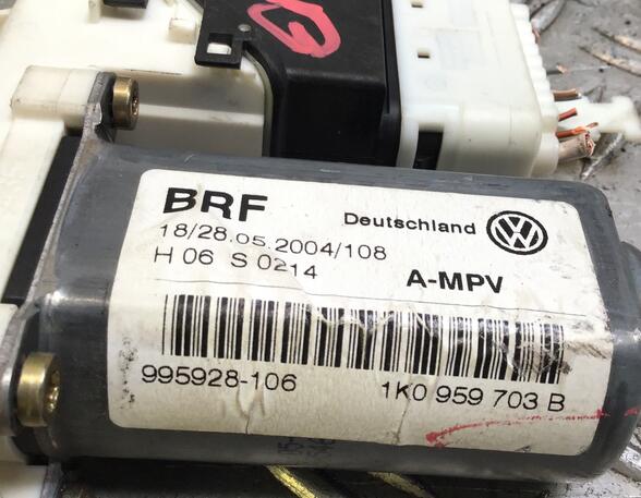 614539 Motor Fensterheber links hinten VW Touran (1T1, 1T2) 1K0959703B