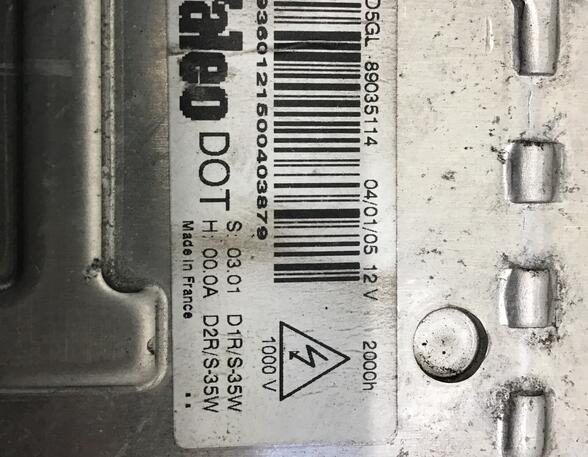 Xenon Light Control Unit CITROËN C5 I Break (DE), CITROËN C5 II Break (RE)