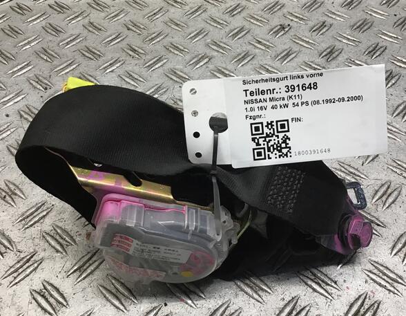 Safety Belts NISSAN MICRA II (K11)