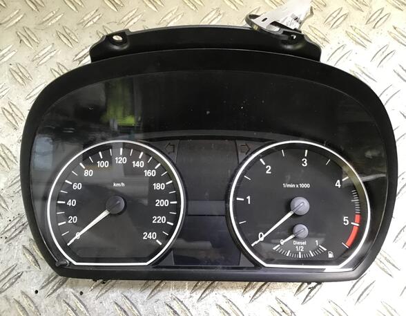 Snelheidsmeter BMW 1er (E81), BMW 1er (E87)