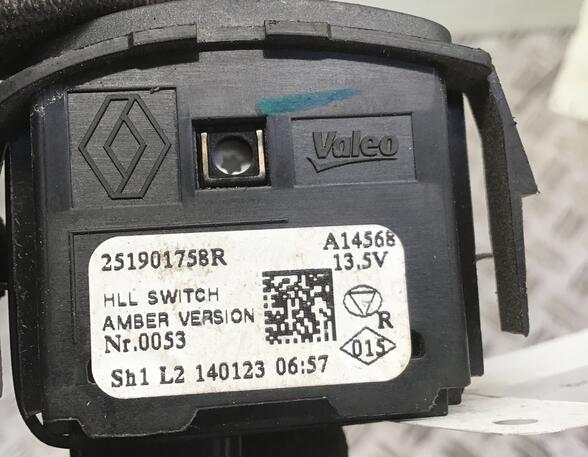 620703 Schalter für Leuchtweitenregelung RENAULT Twingo III (BCM) 251901758R