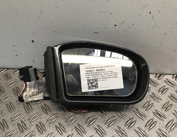 Wing (Door) Mirror MERCEDES-BENZ C-Klasse (W203)