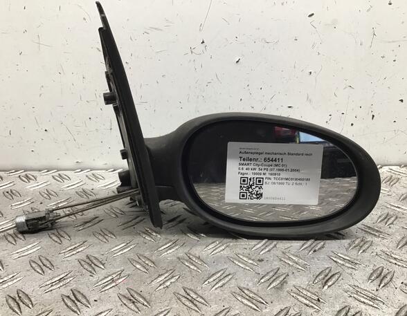 Wing (Door) Mirror SMART CITY-COUPE (450), SMART FORTWO Coupe (450)