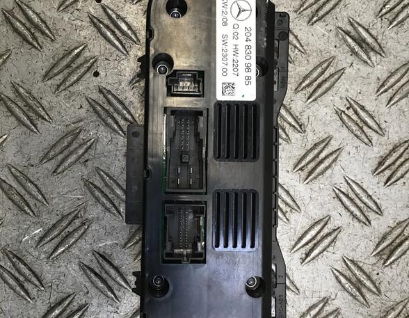 Air Conditioning Control Unit MERCEDES-BENZ C-CLASS (W204)