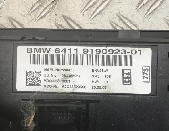 Bedieningselement airconditioning BMW 3 (E90)