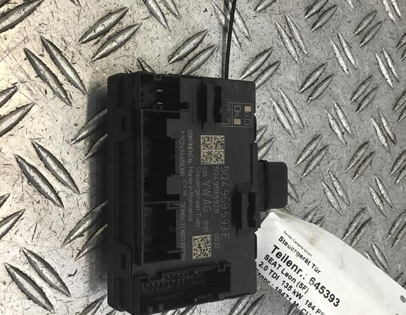 Control unit for door SEAT Leon (5F1), SEAT Leon SC (5F5)