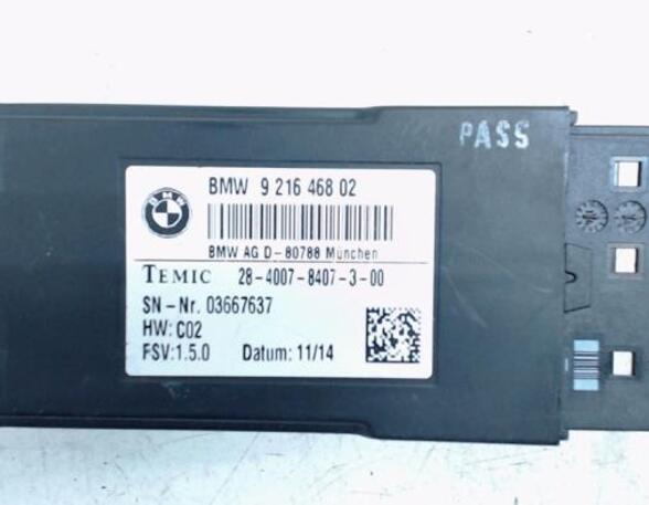 Control unit for seat BMW 5 (F10), BMW 5 Gran Turismo (F07)