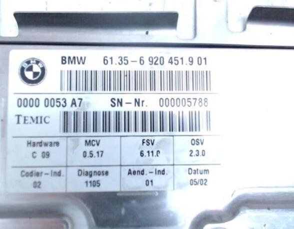 Computer Stoel BMW 7 (E65, E66, E67)