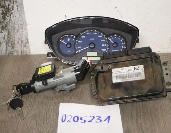 Fuel Injection Control Unit CHEVROLET Matiz (M200, M250) 96417301