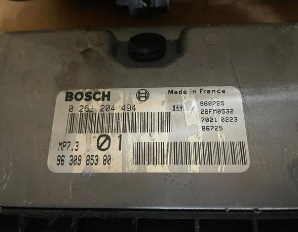 Engine Management Control Unit PEUGEOT 306 Schrägheck (7A, 7C, N3, N5) 0261204494