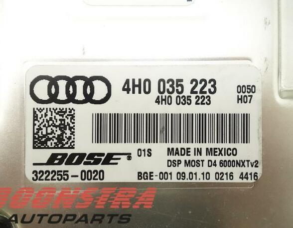 Audio Amplifier AUDI A8 (4H2, 4H8, 4HC, 4HL)