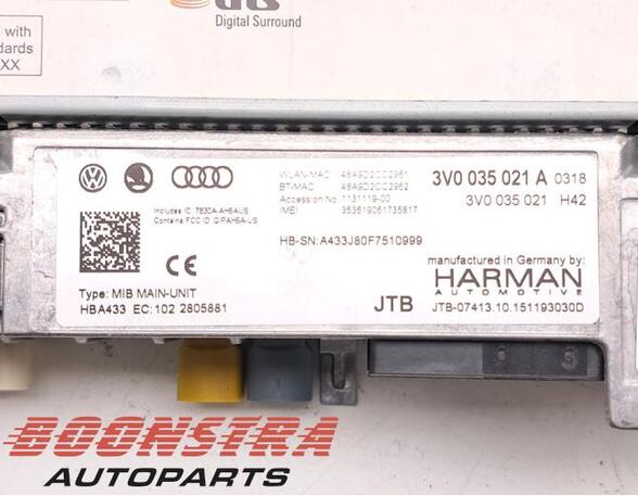 Audio Amplifier SKODA Superb III Kombi (3V5)