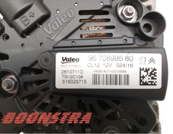 Dynamo (Alternator) PEUGEOT 2008 I (CU)