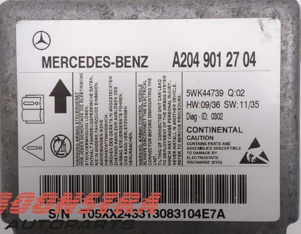 P16730573 Steuergerät Airbag MERCEDES-BENZ C-Klasse (W204) A2049012704
