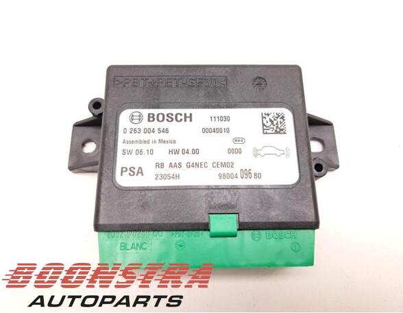 Control unit for parking support PEUGEOT 508 I (8D_)