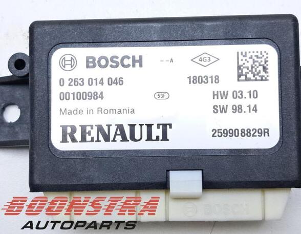 Control unit for parking support RENAULT CAPTUR I (J5_, H5_), RENAULT CLIO IV (BH_)