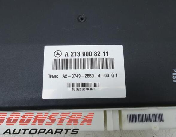 Control unit for air suspension MERCEDES-BENZ E-Klasse (W213)