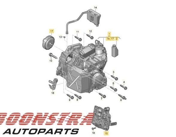 Automatische Transmissie VW PASSAT B8 Variant (3G5, CB5), VW PASSAT ALLTRACK B8 Variant (3G5, CB5)