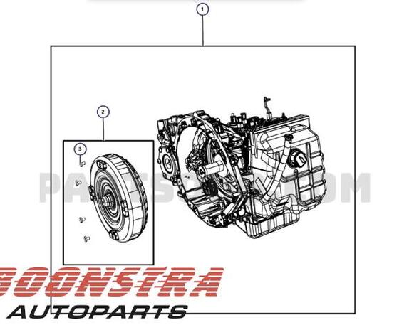 Automatic Transmission CHRYSLER GRAND VOYAGER V (RT)