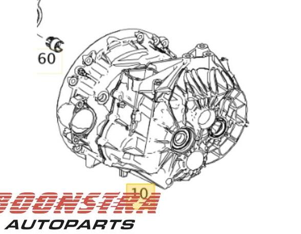 P20496448 Schaltgetriebe MERCEDES-BENZ A-Klasse (W176) A2463605500