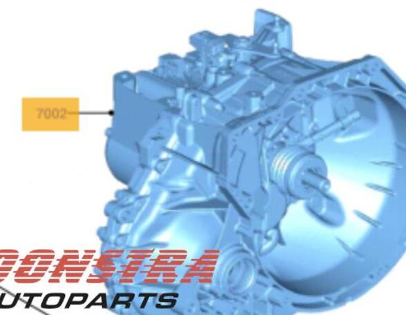 Handgeschakelde versnellingsbak FORD FIESTA VII (HJ, HF)