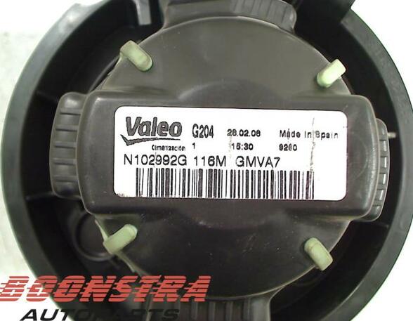 Interior Blower Motor PEUGEOT 207 CC (WD)