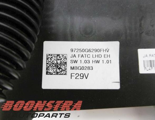 Heating & Ventilation Control Assembly KIA Picanto (JA), KIA Picanto (TA)