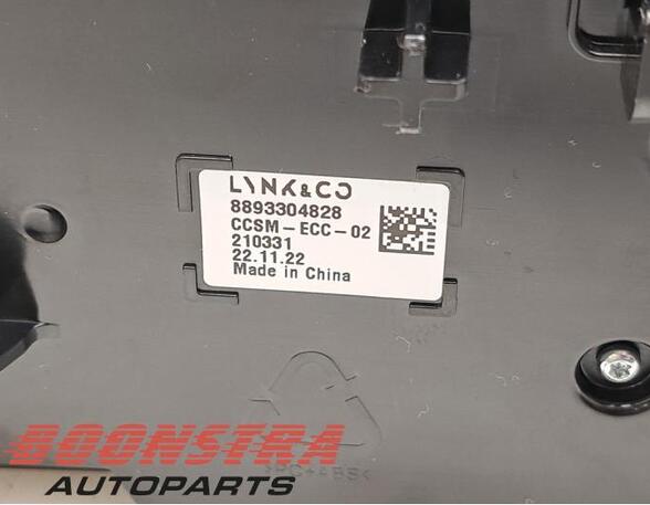 Heating & Ventilation Control Assembly LYNK & CO 1