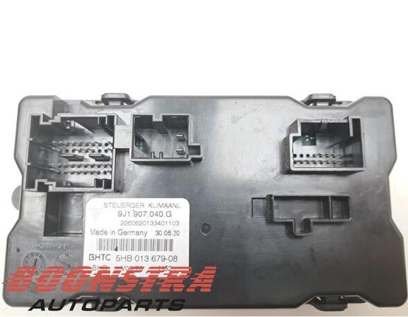 Control unit for heating and ventilation PORSCHE Taycan (Y1A), PORSCHE Taycan Cross Turismo (Y1B)