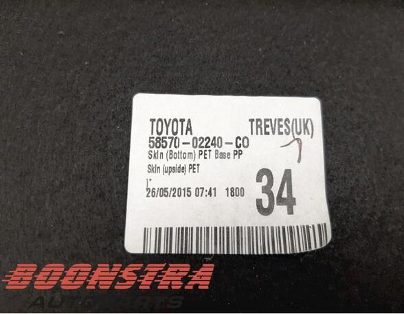 Trunk Floor Mat Carpet TOYOTA AURIS (_E18_), TOYOTA AURIS Estate (_E18_)